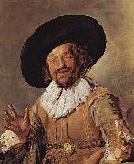 Frans Hals The merry drinker painting